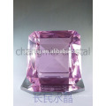 Decorative Crystal Glass gem Diamonds pink t for wedding return gift